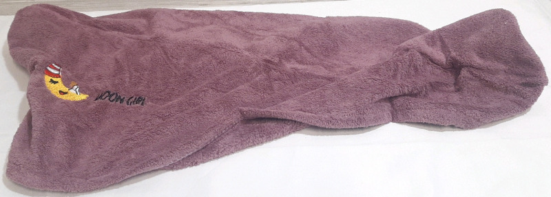 New Purple Twist Microfiber Hair Towel