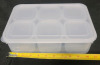 New - Large Clear Container w/Lid & Six (6) Small Containers w/Lids . - 3