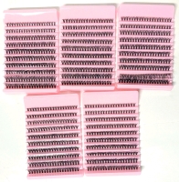 5 New Packs of Lash Cluster Extensions &bull; 8-16mm 40D | 200 Clusters per Pack