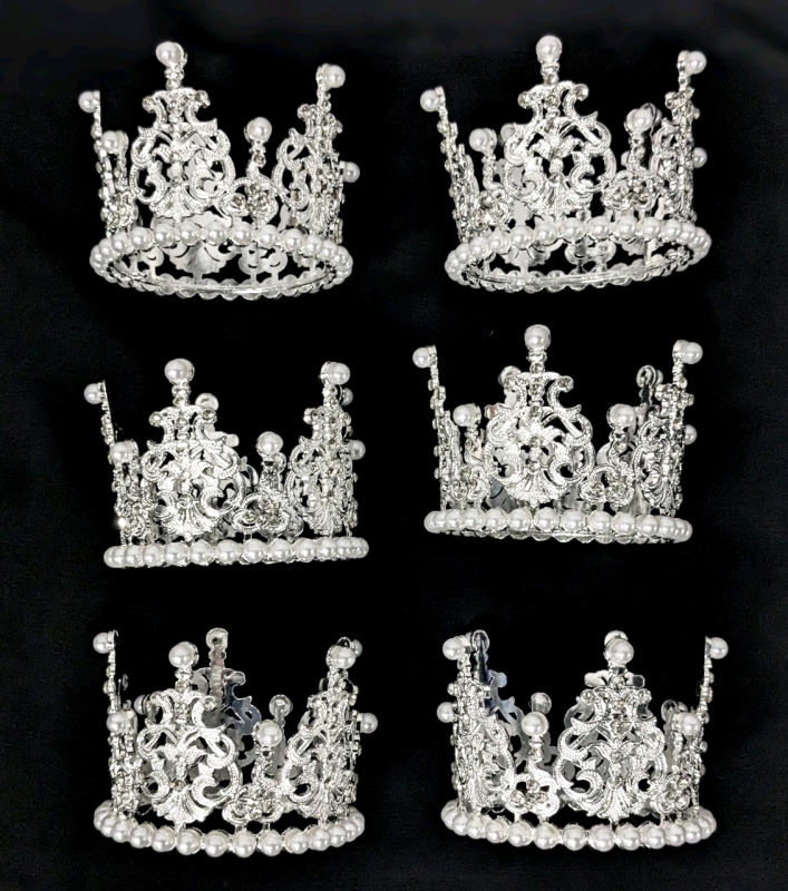 6 Fantastic New Small Crowns | 2.25'm" Tall ea