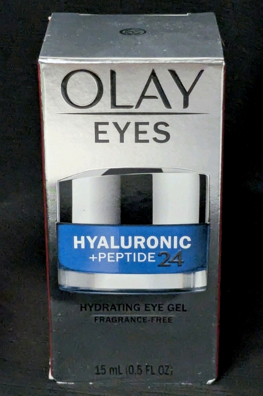 New OLAY Eyes Hyaluronic + Peptide 24 Hydrating Eye Gel | 15ml