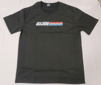New - Sz. Medium G.I. Joe A Real American Hero Black T-Shirt