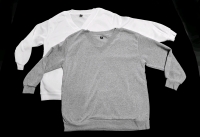 2 New Size 0XL Women's V-Neck Sweatshirts