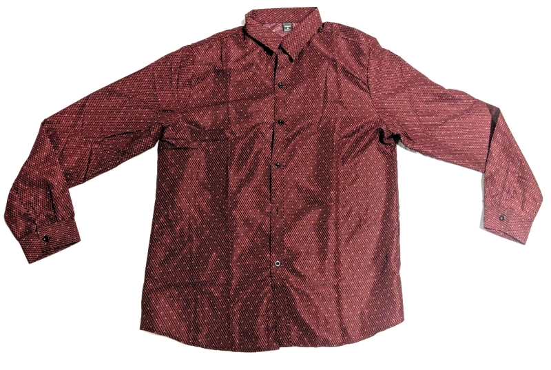 New Size XL Men's MANFINITY Button-Up Long-Sleeve Dress Shirt