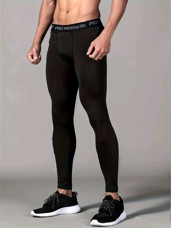 New Sz Medium Men's Pro Mckenaten Athletic Compression Pants