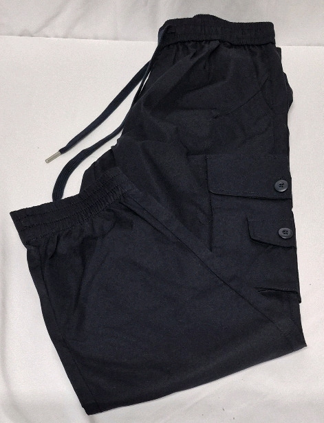 New Sz Medium Men's Manfinity Cargo Jogger Pants - Navy