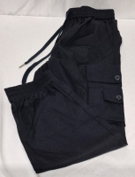 New Sz Medium Men's Manfinity Cargo Jogger Pants - Navy