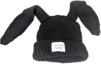 New O/S Loverboy Super Chunky Knit Long Bunny Ears Knitted Toque