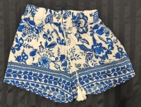 New: Size M Women's - Delft Blue Style Short Shorts