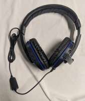 New: Adjustable Gaming Headset With Attached Microphone