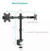 New | WALI Dual LCD Monitor Fully Adjustable Desk Mount | Model M002* Retails $64.99 * - 3