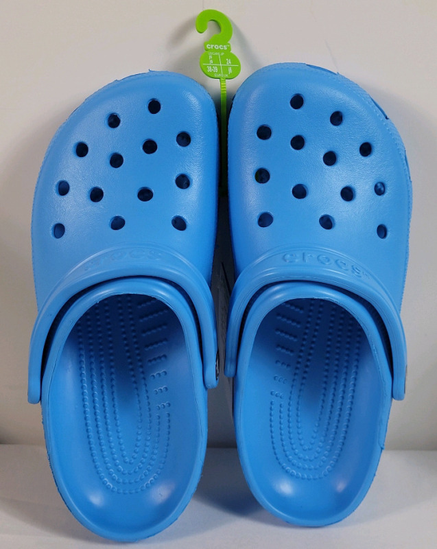 New - Sz. Kids J6 CROCS , Blue