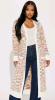 New - Sz. XL Women's FashionNova Multi-Color Cardigan Sweater .
