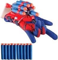 New Kids Spider Hero Launcher Wrist Toy Set - 20 Foam Darts One Size Fits Most for 12yrs and Under