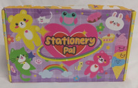 New | Stationery Pal | Comes w/ Small Teddybear, 5+ Pens, Notebook & Ruler