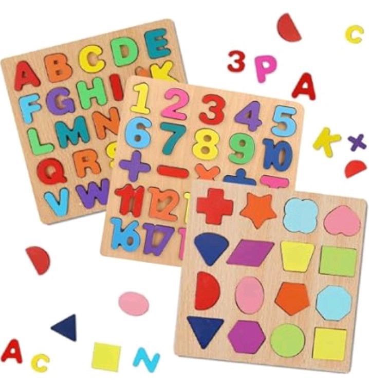3 New Learning Moter Skills Puzzles for Kids