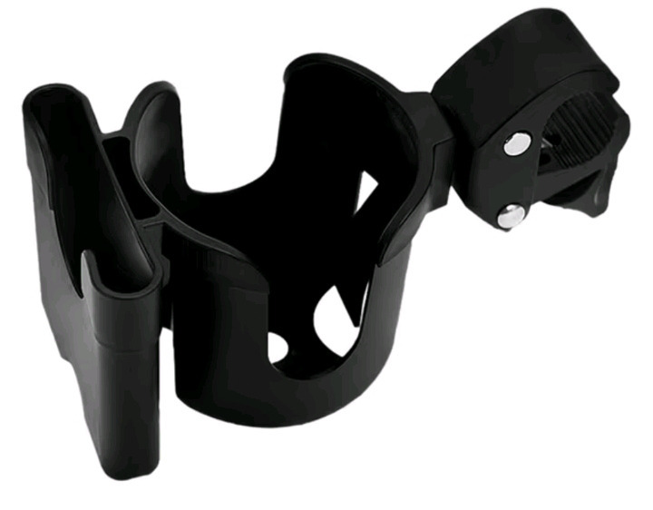 New | 2-In-1 Baby Stoller Cup & Phone Holder Handle Bar Attachment