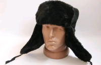New | Warm Winter Faux Fur Hat W/ Ear Protectors