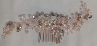New | bendable Copper Bridal Hair Piece