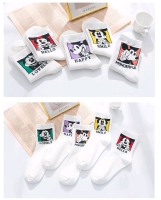 5 New sz 36-39 Women's Mickey Socks