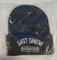 New | Black Knit Cap / Tuke