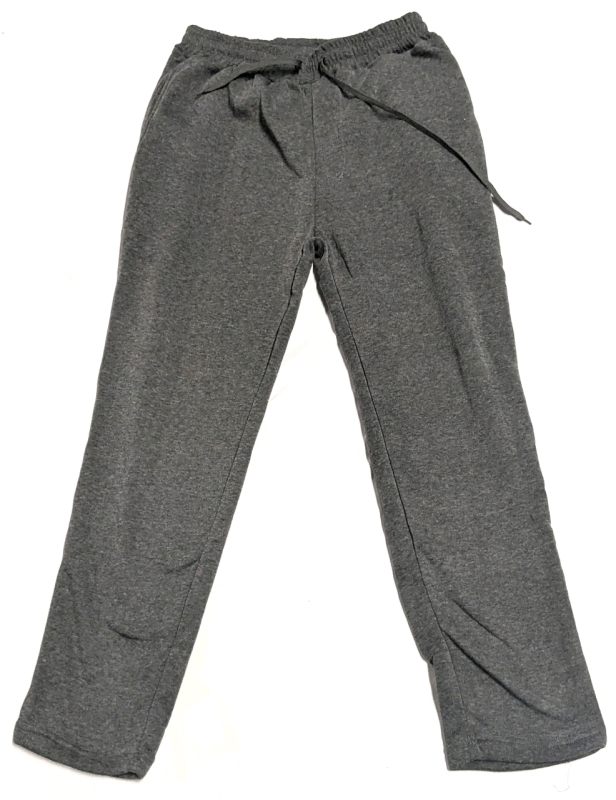 New Size Large Unisex Elastic-Waist Drawstring Jogging Pants