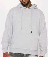New - Sz. Large Men's NovaMen Tyson Hoodie , Heather Grey