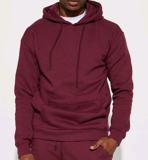 New - Sz. Large Men's NovaMen Tyson Hoodie , Burgundy