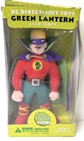 2001 DC Direct GREEN LANTERN Alan Scott Plush Toy Figure 7.5" Tall