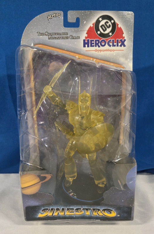 New | Heroclix DC Comics Sinestro Fear Contruct Giant Size Wizkids Green Lantern | 9" Tall