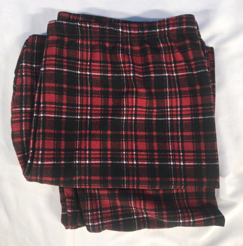 New | XL Unisex Plaid Pajama Pants