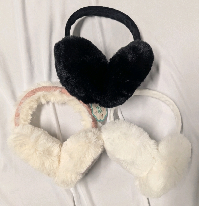 3 New: One Size Fits Most - Earmuffs