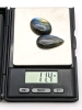 2 Lovely Polished LABRADORITE Cabochons - 3