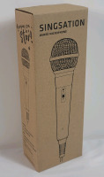 New - Singsation Wired Microphone w/5ft. Cord . Model # MIC100