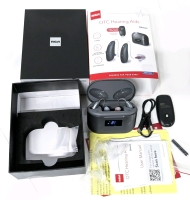 As-New RCA OTC Hearing Aids with Remote Control & Charging Case : RSH082GM | Retails $499!