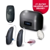 As-New RCA OTC Hearing Aids with Remote Control & Charging Case : RSH082GM | Retails $499!