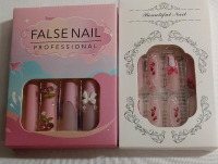 New | 2pck Super Cute Woman's Extra Long False Nails