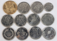 2001 - 2015 Canadian Commemorative Coin Lot . 12 Coins