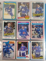 1979 - 2023 NHL Hockey Quebec Nordiques & Colorado Avalanche Trading Card Singles . 174 Trading Cards