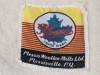 Vintage Plessis Woolen Mills Hudson-Style Wool Blanket 68" x 73" - 2