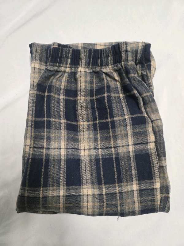 New | Small Womens Plaid Style Pajama Pants