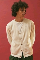 New Size Large Men's Urban Outfitters Thermal Waffle Knit Cardigan : Natural | Retails Over $80