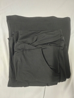 New | 1XL Womens Black Wide Leg Sweat Pants