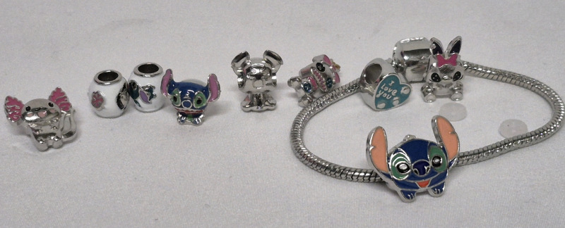 New Stitch Bracelet with Charms