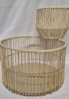 NEW Home Decor Lot- Storage Basket & Lined Planter