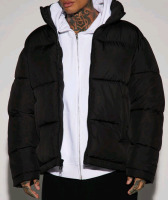 New - Sz. Medium Men's NovaMen Nothing Compares Buffer Jacket , Black