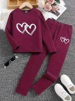 New sz 100 (US 3-4T) Kid's 2 Piece Outfit - Top and Leggings