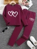 New sz 100 (US 3-4T) Kid's 2 Piece Outfit - Top and Leggings