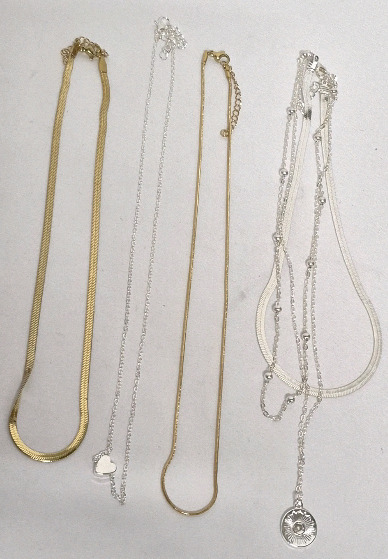 4 New Necklaces/Chains