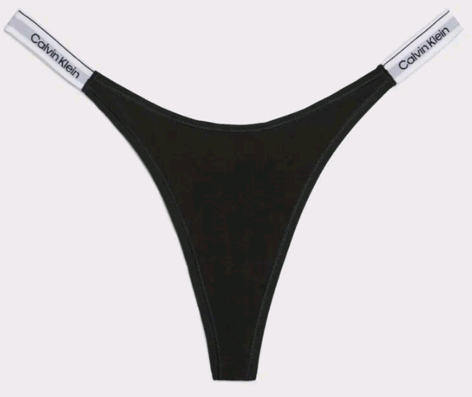 New | Size L Women's Calvin Klein Dipped String Thong
